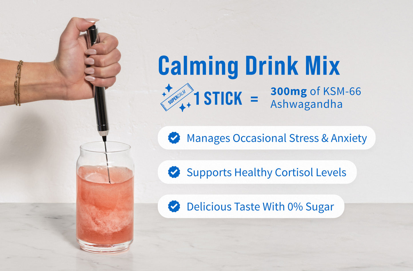 Nello Supercalm Powdered Drink Mix,Melon Berry